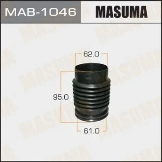 Пильовик переднього амортизатора Mitsubishi Galant (-06) (MAB-1046) MASUMA MAB1046