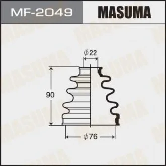 Пильовик ШРУСу зовнішнього Honda CR-V (07-12) (MF-2049) MASUMA MF2049