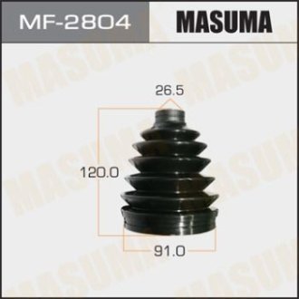 Пыльник шруса наружного(пластик)+спецхомут Toyota Camry (06-11), RAV 4 (05-16) (MF-2804) MASUMA MF2804