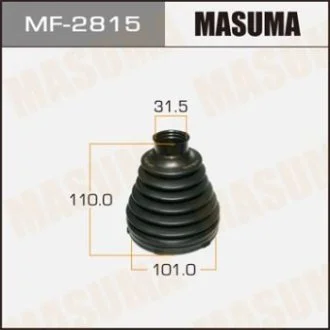 Пильовик ШРУСа внутрішній(пластик)+спецхомут Toyota Land Cruiser (07-) (MF-2815) MASUMA MF2815