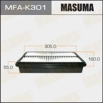 Фільтр повітряний HYUNDAI/TERRACAN/V2500,V2900,V3500 01- (MFA-K301) MASUMA MFAK301 (фото 1)