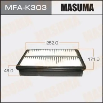 Фильтр воздушный A2517 KIA/ SPORTAGE/ V2000 V2700 04- (MFA-K303) MASUMA MFAK303