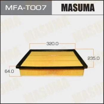 Фильтр воздушный (MFA-T007) MASUMA MFAT007 (фото 1)