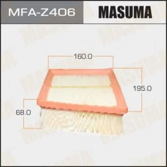 Фільтр повітряний MAZDA/ MAZDA2 07- (MFA-Z406) MASUMA MFAZ406