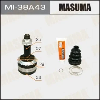 Шрус наружный Mitsubishi Outlander (03-09) (нар:25/вн:29) (MI-38A43) MASUMA MI38A43