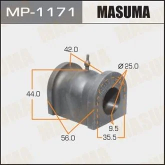 Втулка стабілізатора переднього (Кратно 2) Honda HR-V (00-06) (MP-1171) MASUMA MP1171