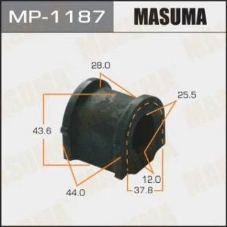 Втулка стойки стабилизатора передн COLT Z31A, Z34AMITSUBISHI COLT 2004-2012 (MP-1187) MASUMA MP1187