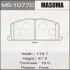 Колодки тормозные (MS-1077) MASUMA MS1077 (фото 1)