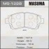 Колодки тормозные AN-322K, NP1006, P83027 передн LEXUS SC (MS-1228) MASUMA MS1228 (фото 1)