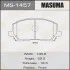 Колодки тормозные передн AN-658WK, NP1041, P83078 MASUMA MS1457 (фото 1)