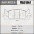 Колодки тормозные передн Toyota Camry (06-) (MS-1521) MASUMA MS1521 (фото 1)