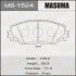 Колодки тормозные (MS-1524) MASUMA MS1524 (фото 1)