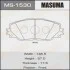 Колодки гальмівні передні Toyota Auris (10-), RAV 4 (05-16) (MS-1530) MASUMA MS1530 (фото 1)
