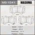 Колодки тормозные передн Lexus LX570/ Toyota Land Cruiser (07-) (MS-1541) MASUMA MS1541 (фото 1)