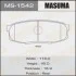Колодки тормозные задн Toyota Land Cruiser (09-), Tundra (07-) (MS-1542) MASUMA MS1542 (фото 1)