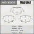 Колодки тормозные задн Toyota Avensis (08-) (MS-1909) MASUMA MS1909 (фото 1)