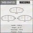 Колодки тормозные передн NISSAN PATROL) (MS-2413) MASUMA MS2413 (фото 1)