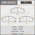 Колодки гальмівні передні Mitsubishi L200 (00-08), Lancer (08-12), Pajero Sport (-09) (MS-3233) MASUMA MS3233 (фото 1)