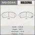 Колодки тормозные (MS-5544) MASUMA MS5544 (фото 1)