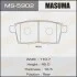 Колодки тормозные задн Mazda CX-7 (06-11), CX-9 (08-12) (MS-5902) MASUMA MS5902 (фото 1)