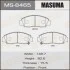 Колодки тормозные передн Honda Accord (02-05), Civic (06-11), FR-V (05-09) (MS-8465) MASUMA MS8465 (фото 1)