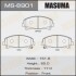 Колодки гальмівні передні Honda Accord (09-12) (MS-8901) MASUMA MS8901 (фото 1)