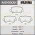 Колодки тормозные задн Honda Civic (06-12) (MS-8908) MASUMA MS8908 (фото 1)
