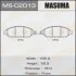 Колодки тормозные передн Infinity QX60/ Nissan Murano, Pathfinder (13-) (MS-C2013) MASUMA MSC2013 (фото 1)
