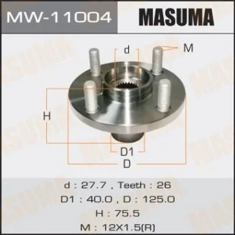 Ступица колеса (MW-11004) MASUMA MW11004