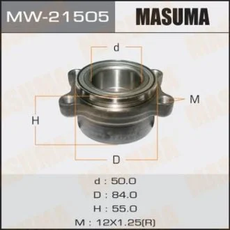 Ступица колеса заднего в сборе с подшипником Infinity FX 35 (02-08) (MW-21505) MASUMA MW21505