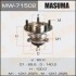 Ступица колеса заднего в сборе с подшипником Suzuki SX 4 (06-) (с ABS) (MW-71502) MASUMA MW71502 (фото 1)