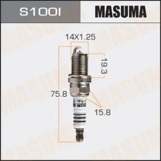 Свіча запалювання  MASUMA S100I