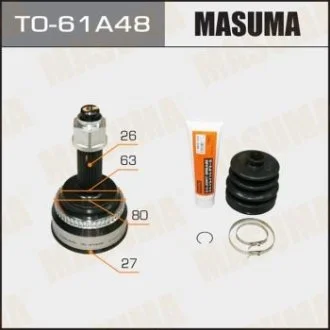 Шрус наружный Toyota Camry (01-06) (нар:26/вн:27) (TO-61A48) MASUMA TO61A48