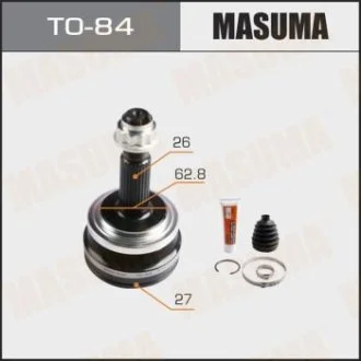 Шрус наружный Toyota RAV 4 (05-12) (нар:26/вн:27) (TO-84) MASUMA TO84