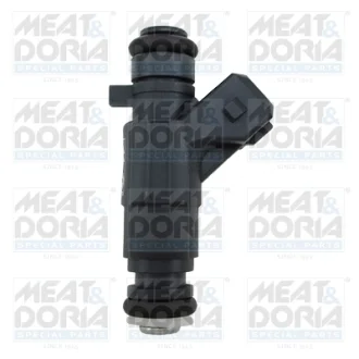 Паливний інжектор CITROEN BERLINGO, C2, C3 I, C3 PLURIEL, SAXO, XSARA PEUGEOT 1007, 106 II, 206, 306, 307, PARTNER, PARTNER ORIGIN 1.4/1.4CNG/1.4LPG 04.93- MEAT&DORIA 75116357E