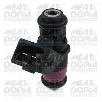 Паливний інжектор RENAULT CLIO III, FLUENCE, GRAND SCENIC II, GRAND SCENIC III, LAGUNA II, LAGUNA III, MEGANE, MEGANE II, MEGANE III, MODUS, SCENIC II, SCENIC III 1.4-2.0 11.02- MEAT&DORIA 75117223E
