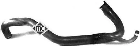 Патрубок радіатора Peugeot Boxer I/Citroen Jumper I 2.8TD (94-02)  Metalcaucho 08498