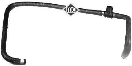 Патрубок радіатора Peugeot Boxer I/Citoren Jumper I 2.5D/TD (94-02)  Metalcaucho 08499