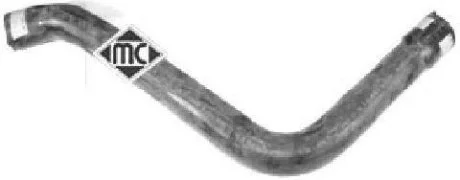 Патрубок радиатора Peugeot 406  Metalcaucho 08570