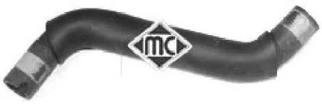 Патрубок системы отопления Peugeot 406 1.9D (96-)  Metalcaucho 08580