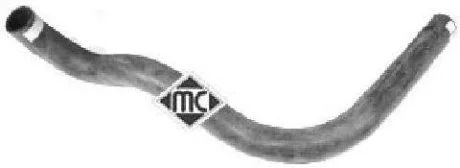 Патрубок радиатора Peugeot 406 2.0HDI (98-01)  Metalcaucho 08600