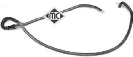 Патрубок радиатора Peugeot 406 2.0HDI (99-)  Metalcaucho 08603