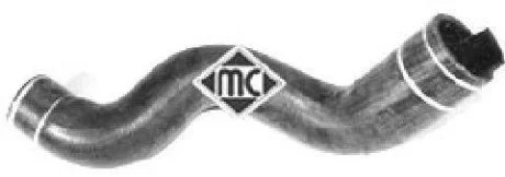 Патрубок радиатора Peugeot Partner (96-)  Metalcaucho 08607