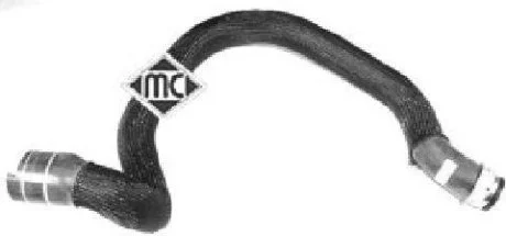 Патрубок радиатора Peugeot 306 2.0 16V (97-) верх  Metalcaucho 08609