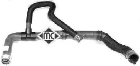 Патрубок радиатора Peugeot 306 (99-)  Metalcaucho 08614