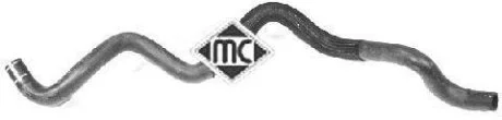Патрубок радіатора Citroen Xsara 2.0HDI (99-11)  Metalcaucho 08635