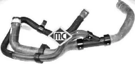 Патрубок радіатора Citroen Xsara I 1.9D - 2.0HDI (99-05)  Metalcaucho 08664
