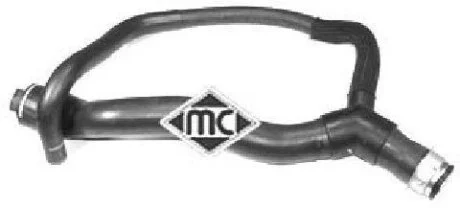 Патрубок радіатора Citroen Xsara (98-)  Metalcaucho 08670