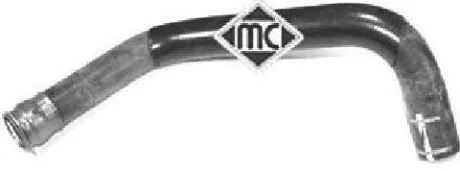 Патрубок радиатора Peugeot 206 1.1/ 1.4/1.6 (98-07)  Metalcaucho 08673