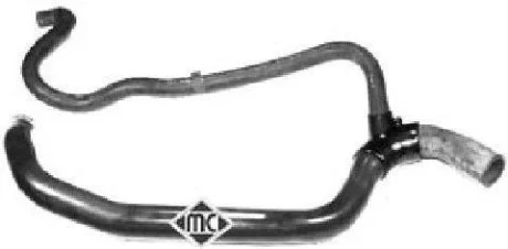 Патрубок радиатора Renault Clio II  Metalcaucho 08718